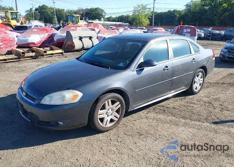 2011 Chevrolet Impala Lt from USA, damaged, VIN 2G1WG5EK9B1203708